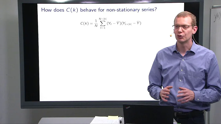 02417 Lecture 6 part A: Estimating autocovariance and autocorrelation functions
