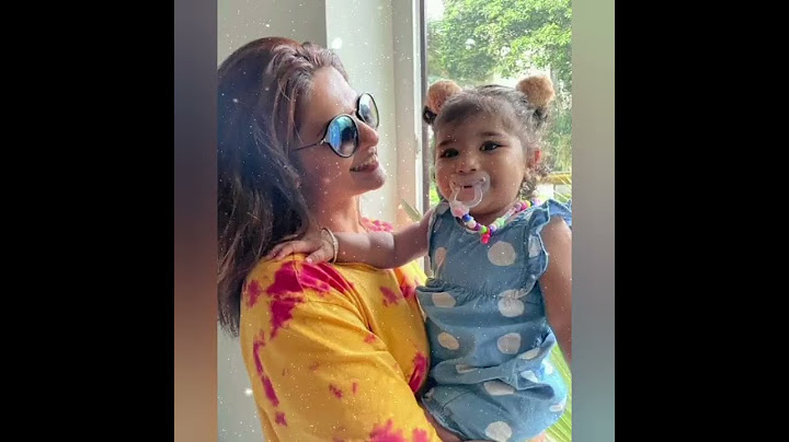 Jennifer winget with her daughter sweet moments 💞👍