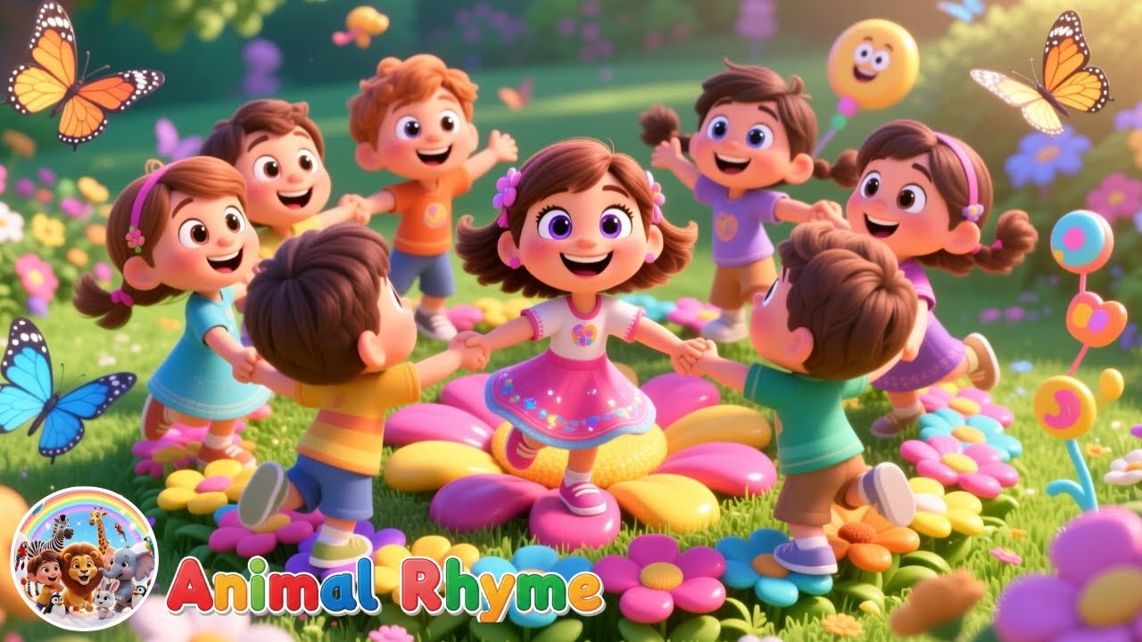 Ring Around the Rosie Posie Wosie | Bella’s Fun Circle Dance Song