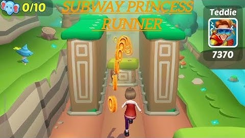 Subway Princess Runner Clown Lotus Flower Board Run android Mobile Game Play #gaming PC HD gamePlay