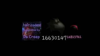 Beautiful Black Hair For Beautiful People Code 07 2021 - red hair codes for roblox high school