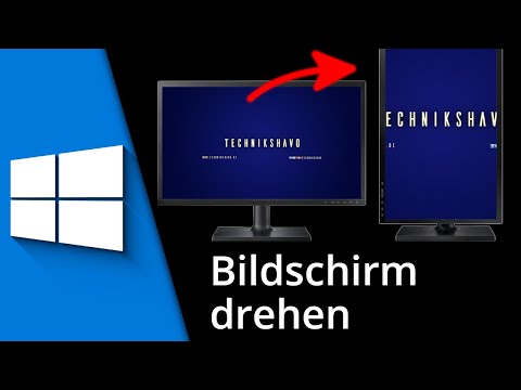 Video: So Drehen Sie Den Bildschirm