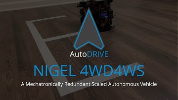 Presenting Nigel 4WD4WS - A Mechatronically Redundant and Reconfigurable Scaled Autonomous Vehicle