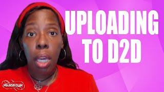 Uploading an E-book to D2D