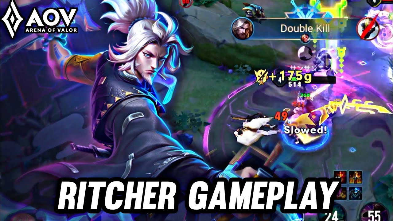 AOV : RITCHER GAMEPLAY | IF YOU CAN'T SUPPORT USE RITCHER - ARENA OF ...