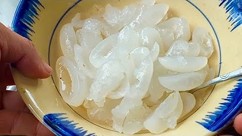 Món ngon từ cây dừa nước