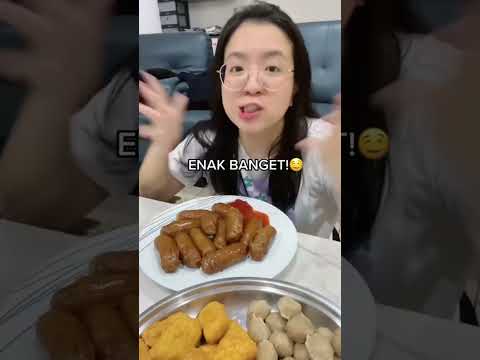 MUKBANG BAKSO NUGGET SOSIS!! #shorts #mukbang #itsmeissie