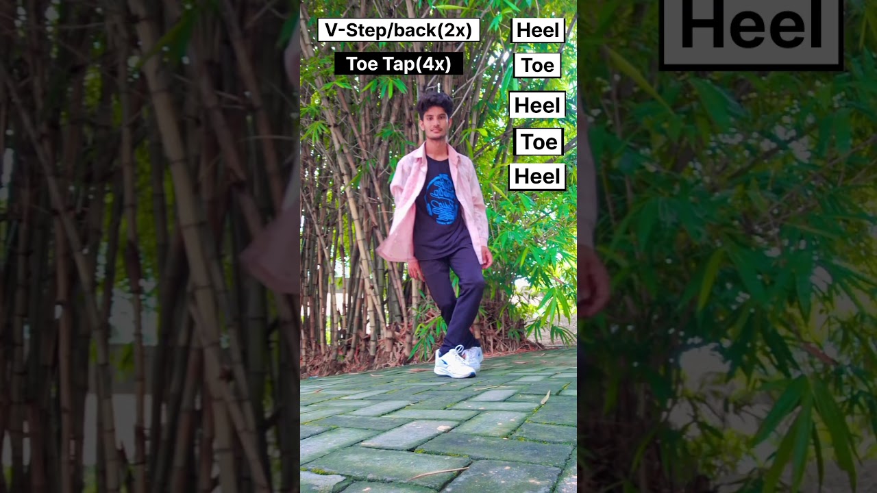 WAIT FOR END 🔥 | Heel Toe  | step by step | #dance #shorts #tutorial #ytshorts #youtubeshorts #easy