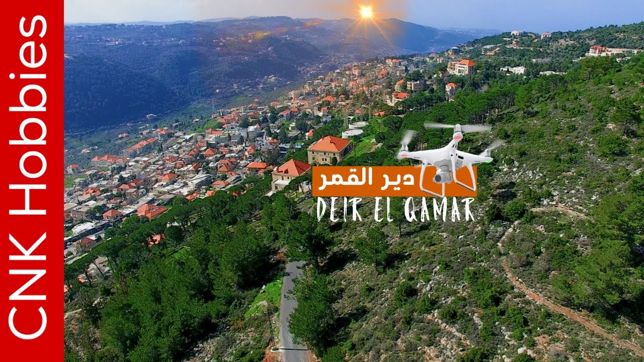 Deir el Qamar by drone [4K] | بلدة دير القمر- لبنان