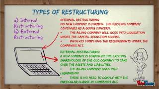 CHANGES IN CAPITAL STRUCTURE AND RESTRUCTURING
