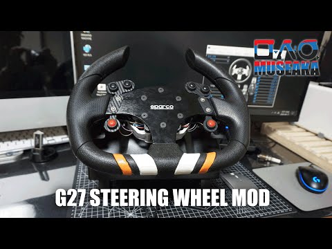 Logitech G27, Steering Wheel & Paddle Shifter Mod