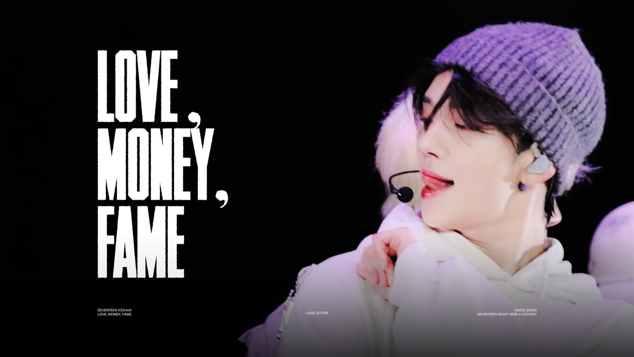 [4K] 241012-241013 SEVENTEEN RIGHT HERE in GOYANG LOVE, MONEY, FAME JOSHUA FOCUS 조슈아 직캠 (Stage Mix)