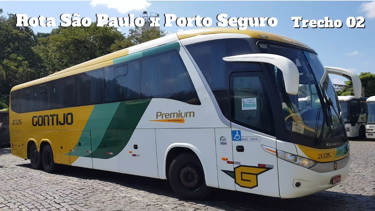 GONTIJO – Ônibus de São Paulo (Terminal Tietê) para Porto Seguro - BA | Trecho 02 #gontijo