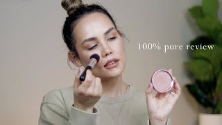 indepth review of 100% pure + demo | alexa blake