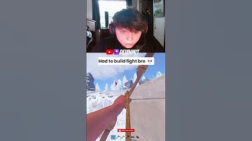 He wanted a bow fight... I started building 💀 #rust #rustgame #shorts