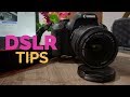 DSLR TIPS FOR CINEMATIC LOOKING VIDEOs