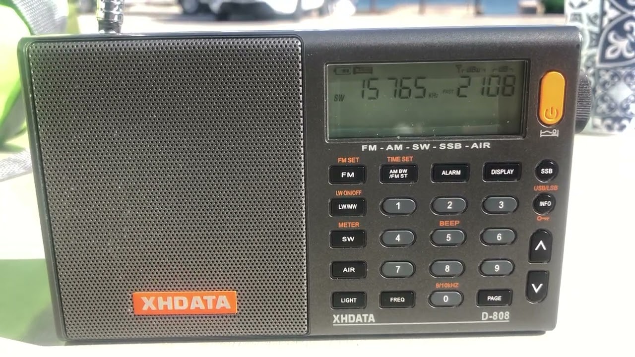 AM DX SW 15765 KHz Radio Mashaal in Pashto From Malta