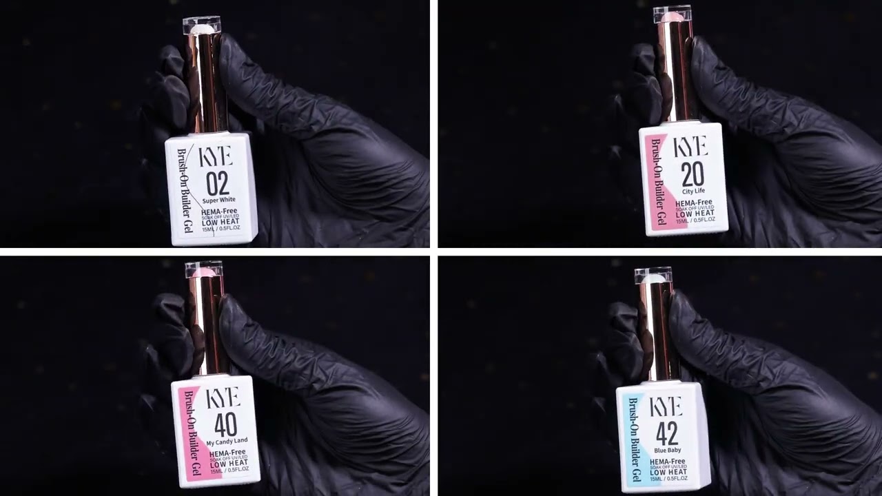 KYE Brush-On Builder Gel | LHT-Free 0.5oz | Sunshine Nail Supply