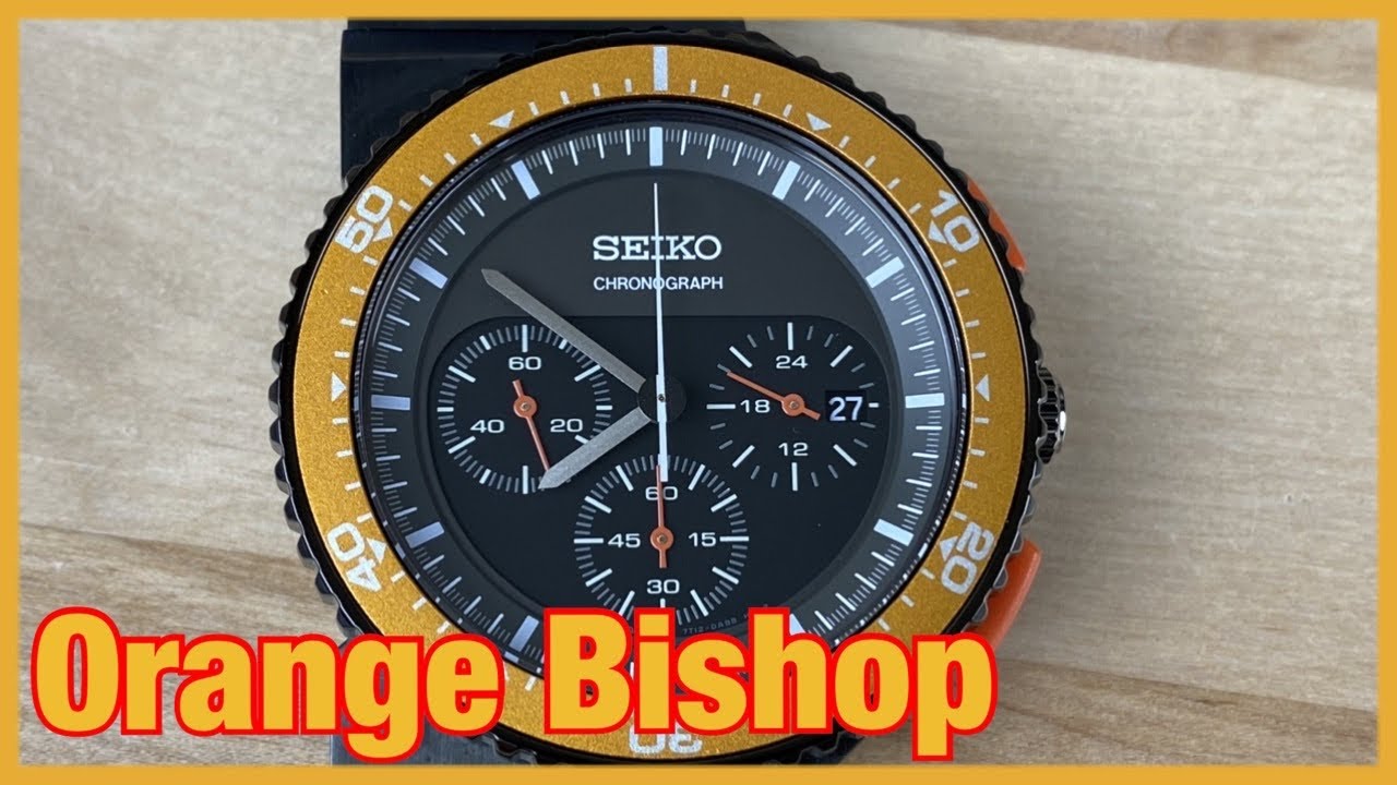 Seiko sced029 “Orange Bishop” - YouTube