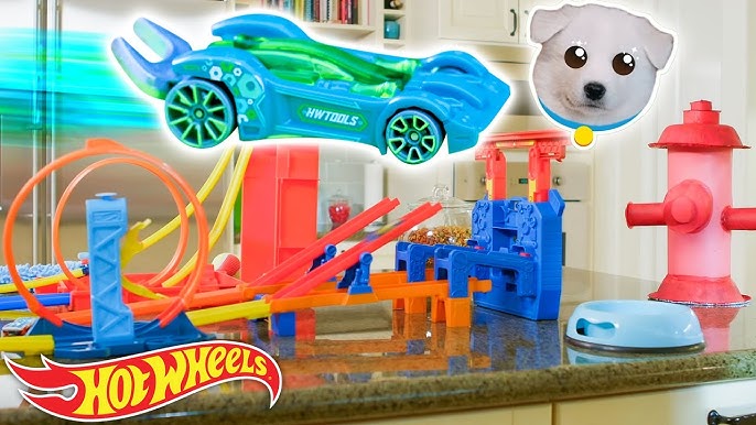 Hot Wheels Track Builder - Choque de Gelo