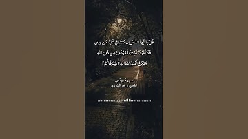 قل يا أيها الناس إن كنتم في شك من ديني / سورة يونس / الشيخ رعد الكردي