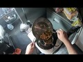 Trucker ver of shrimp scampi, cooked ON A SEMI TRUCK