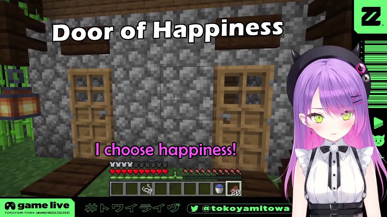 Towa Got Trolled By Door of Happiness At Nene and Lamy's Maze【Hololive English Sub】