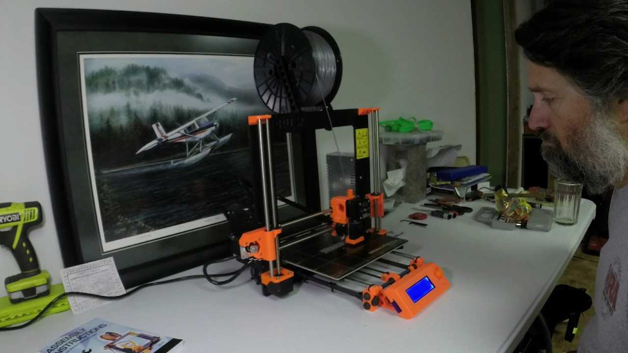 Original Prusa i3 MK2S time lapse build & first prints - YouTube