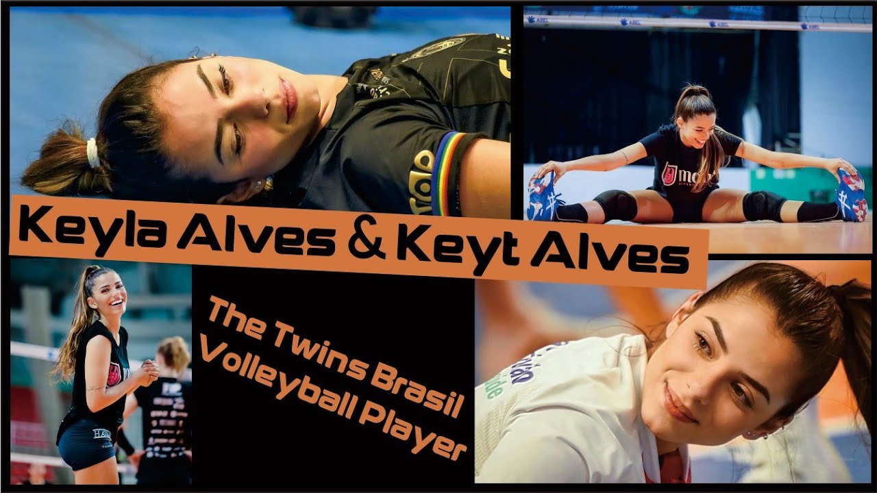 Keyt Alves And Keyla Alves | The Twins Brazilian Beauty Volleyball Players