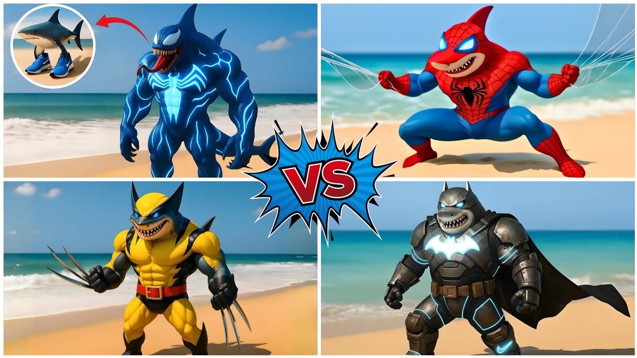 BRAINROT EXTINCTION VENOM🆚️BRAINROT EXTINCTION WOLVERINE🆚️EXTINCTION SPIDER-MAN🆚️EXTINCTION BETMAN