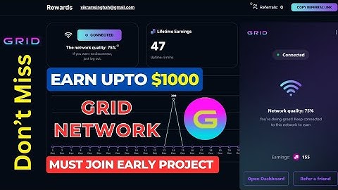 Grid Network Airdrop  - Early Access || Earn 1000$ for Free || Full Guide #grid  #getgrid  #airdrop