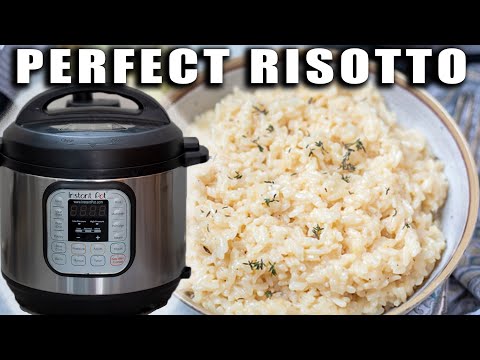 Instant Pot Risotto--Restaurant Quality Risotto The EASY WAY!