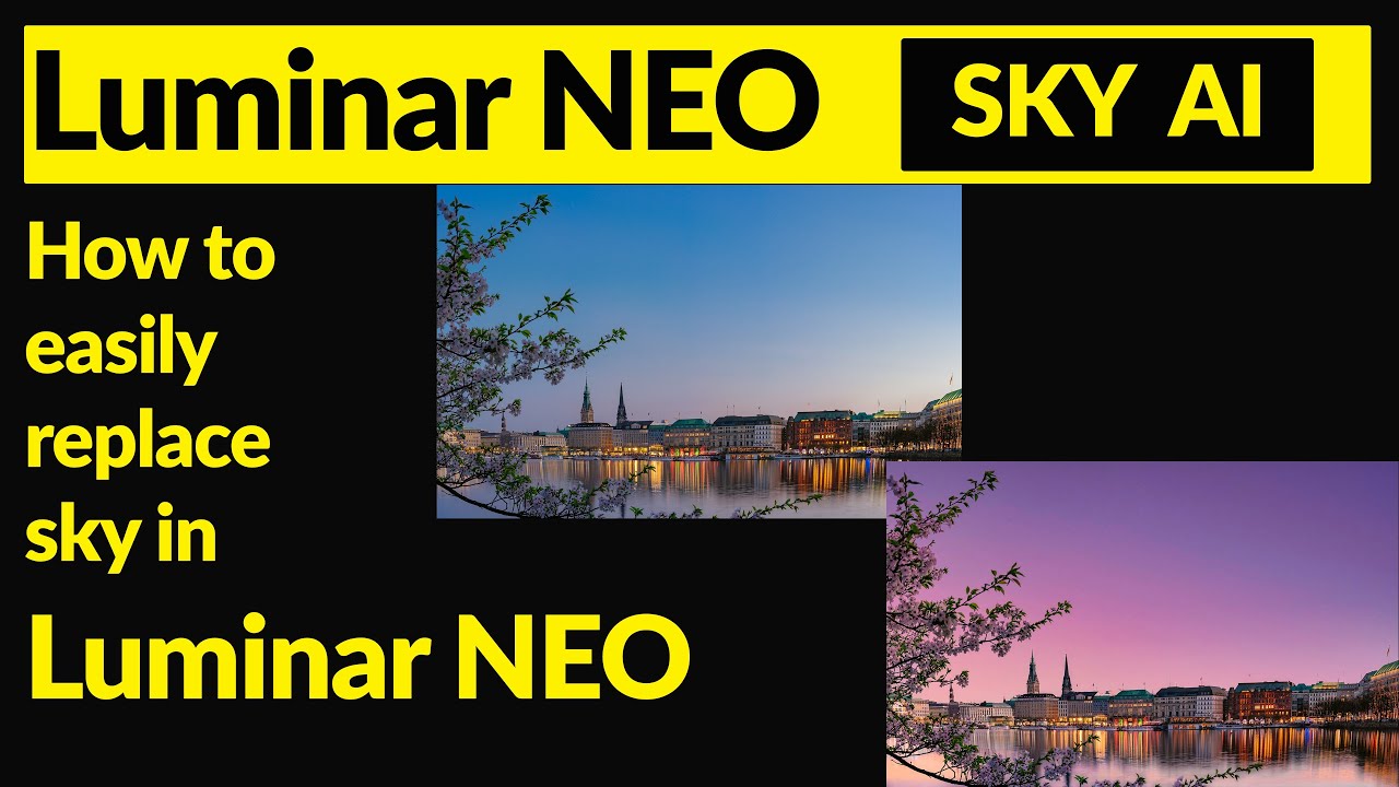 Skylum Luminar Neo. Sky Ai tutorial - YouTube