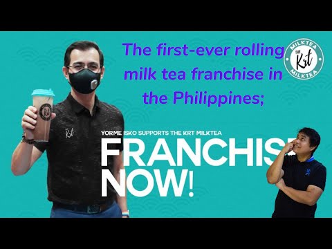 The first ever rolling milk tea franchise in the Philippines;