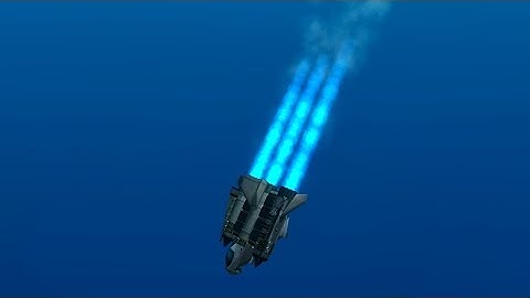 KSP - Kerbalphysics Experiment - Underwater Airplane...