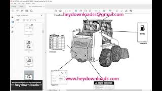 Bobcat 843 Loader Operation & Maintenance Manual Sn 503724001 & Above
