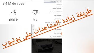 كيف تظهر فيديوهاتك في نتائج البحث الأولى وزيادة المشاهدات على اليوتيوب