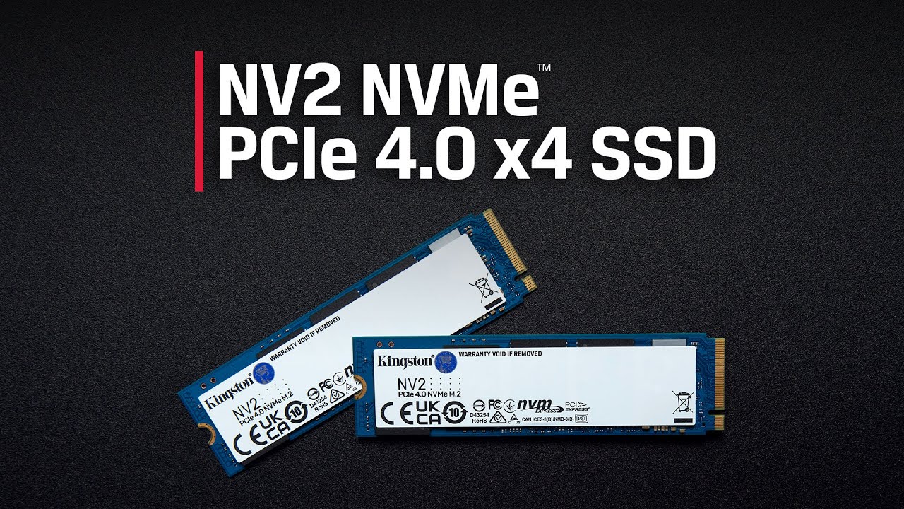 2TB PCIe 4.0 NVMe SSD for Laptops – Kingston NV2 PCIe 4.0 NVMe™ M.2 (2280) SSD - YouTube