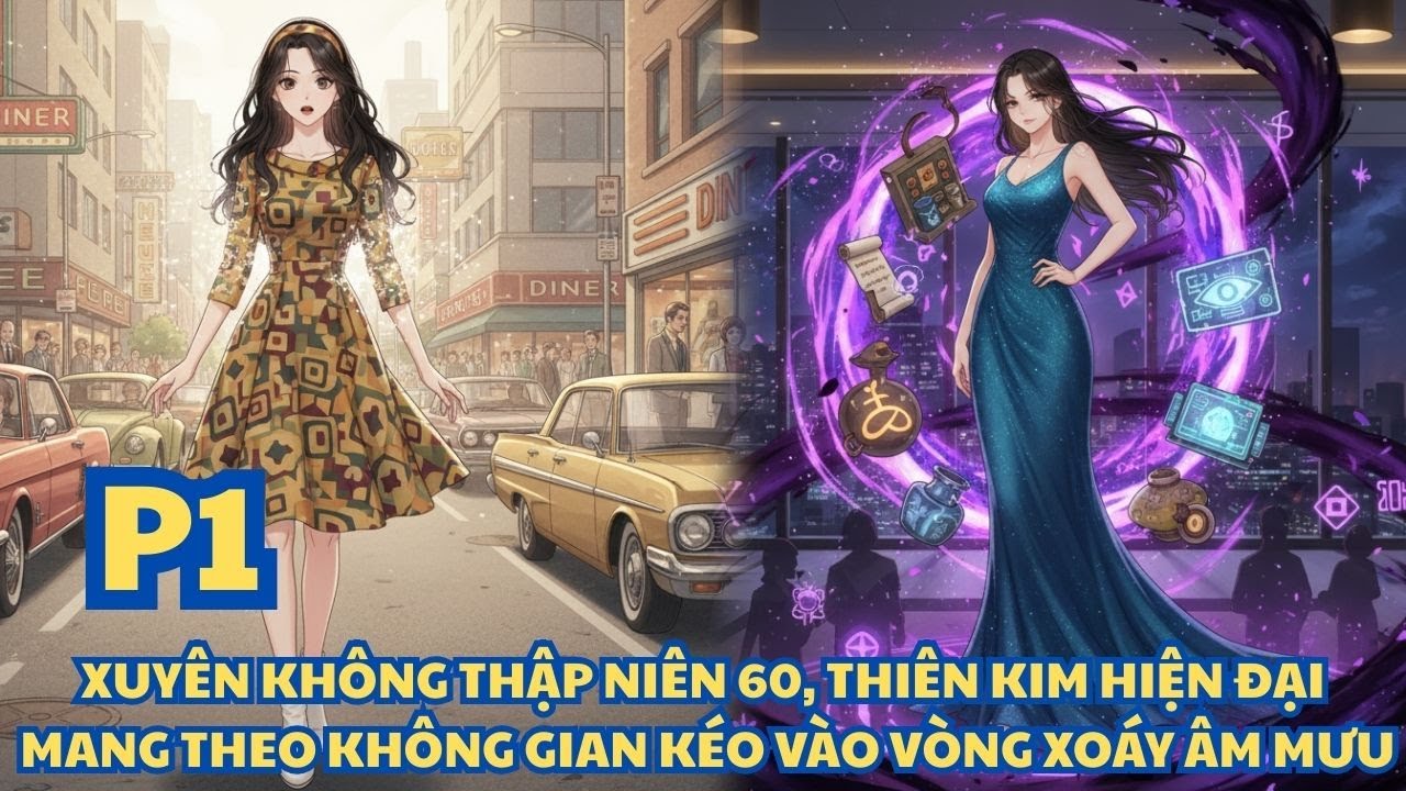 XUYÊN KHÔNG THẬP NIÊN 60, THIÊN KIM HIỆN ĐẠI MANG THEO KHÔNG GIAN KÉO VÀO VÒNG XOÁY ÂM MƯU - PHẦN 1