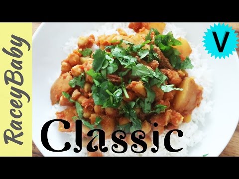 Chickpea Potato Masala Curry | VEGAN |