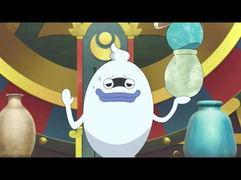 妖怪ウォッチ♪   第24話 命がけのアルバイト ラストシーン ウィスパー ぬらりひょん エンマ大王 会話