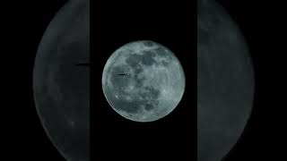 Plane Transits Full Moon - DWARF II - Rooster Inn Observatory - 6 April 2023