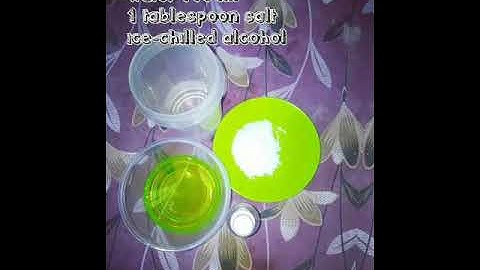 Experiment 6:Basic techniques in isolating DNA