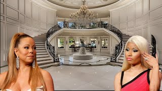 Mariah Carey's House VS Nicki Minaj's House