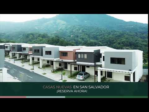 Casas nuevas en San Salvador