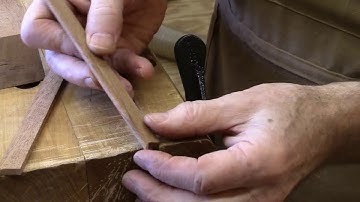 Townsend Kneehole Bureau Cockbeading & Bottom Molding Step 4