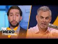 Nick Wright talks Super Bowl LVI, LeBron vs. Knicks, James Harden trade rumors I THE HERD