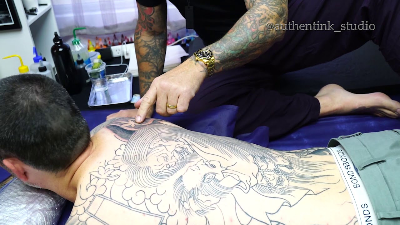 Japanese samurai warrior Tattoo coverup | Mojo Tattoo Studio | Chennai |  Cover tattoo, Mask tattoo, Hannya mask tattoo