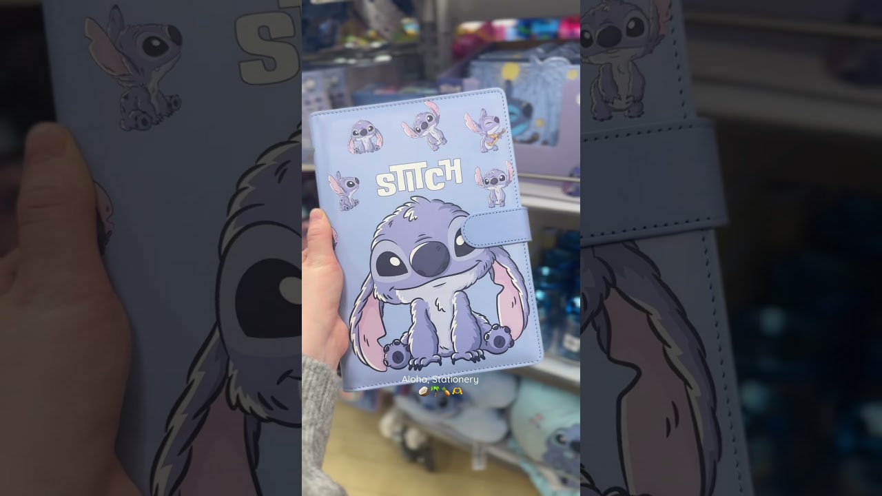 Primark stitch stationery! ✨🥹💙 