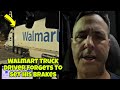Walmart Semi Truck Rolls While Truck Driver Is Sleeping In The Cab 🤯 Set Your Brakes